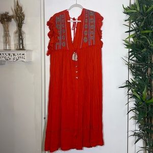 Free people flowy dress